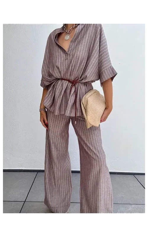 Pantalones Napole Marrón
