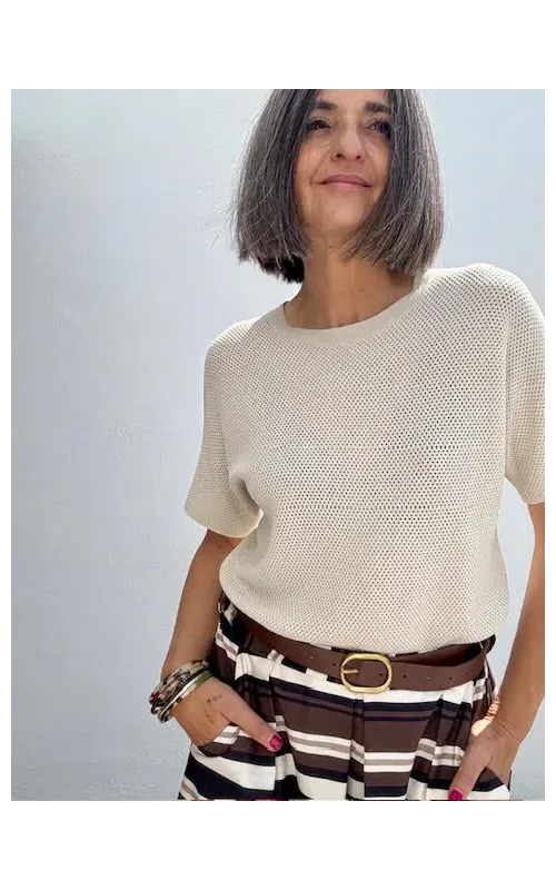 Jersey Aida Beige