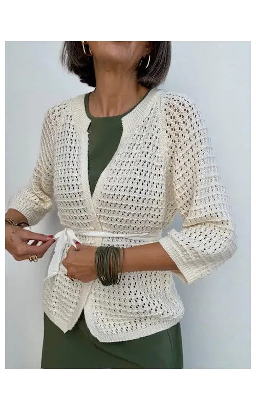 Chaqueta Boheme Crudo